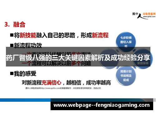 药厂晋级八强的三大关键因素解析及成功经验分享